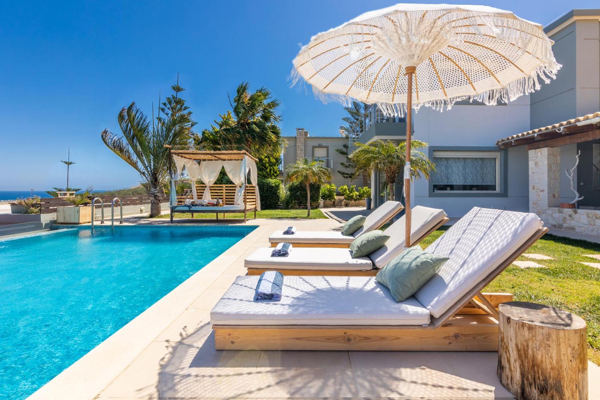 Luxury Holiday Villas Gouves Exterior foto